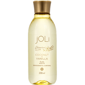 Óleo Desodorante Corporal Joli Vanilla e Coco 200ml