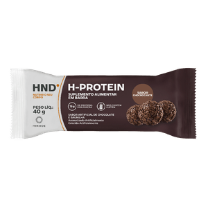 H- Protein Suplemento Alimentar em barra Sabor Chocrocante HND 40g
