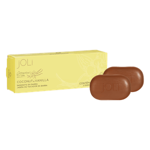 Sabonete em Barra Joli Vanilla e Coco com 2 Unidades 90g