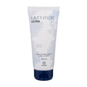 Lattitude Ultra Shampoo Cabelo, Barba e Corpo 200ml