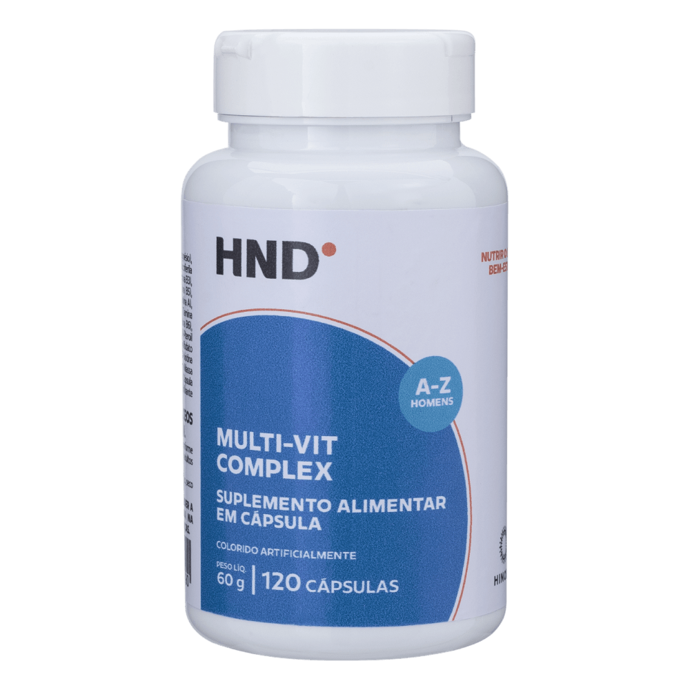 Suplemento Alimentar Mult-Vit Complex Homem 120 cápsulas