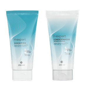 Kit Shampoo e Condicionador H-Expert Para todos os Cabelos