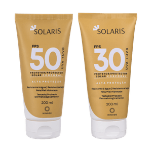Kit Protetor Solar Corporal Solaris FPS 50 e 30 200ml Solaris