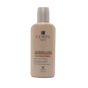Oleo Para As Pernas Wonderful Gold Corps Lígnea 150ml