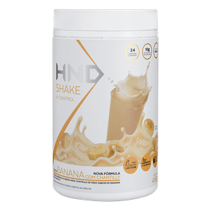 Shake H-Control Sabor Banana Com Chantilly HND 450g