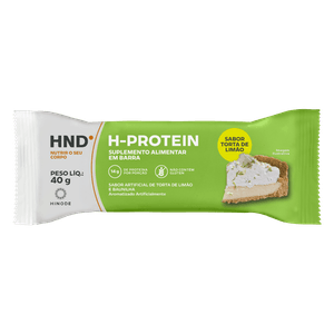 H- Protein Suplemento Alimentar em barra Sabor Torta de Limão HND 40g