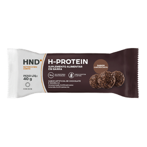H- Protein Suplemento Alimentar em barra Sabor Chocrocante HND 40g