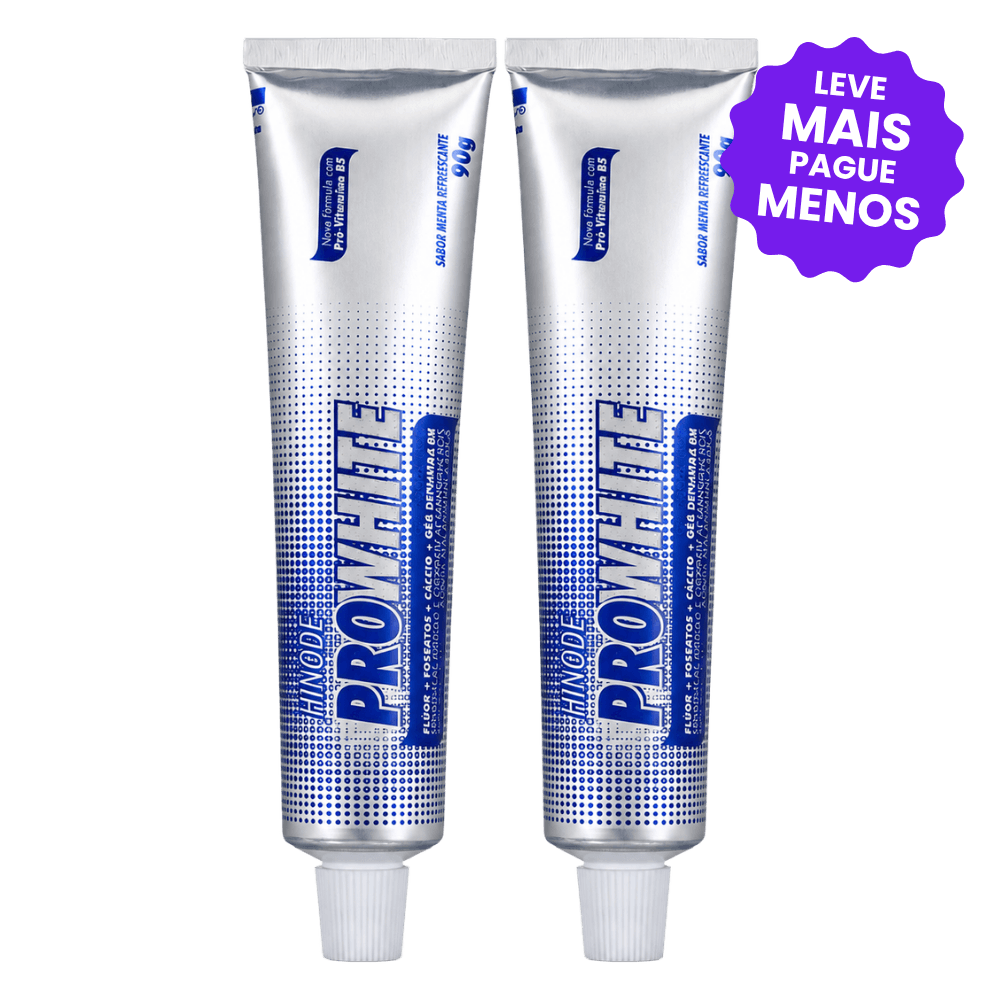 Kit 2 Géis Dentais Clareadores Pro White 90g