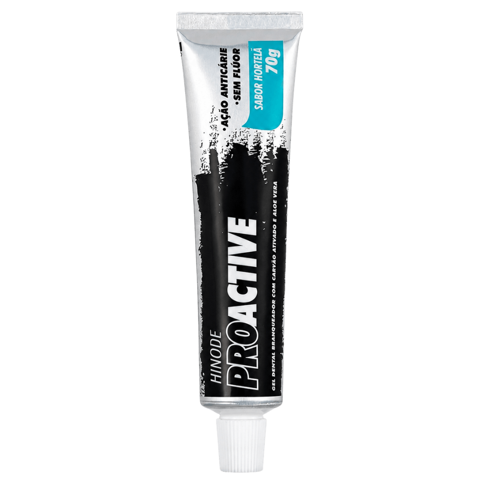Gel Dental com Carvão Ativado e Aloe Vera Proactive 70g
