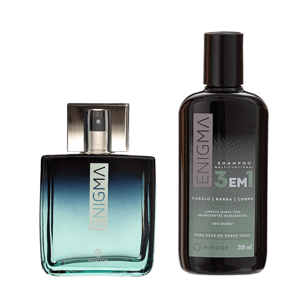 Kit Enigma Deo Colônia + Shampoo 3 em 1 Enigma