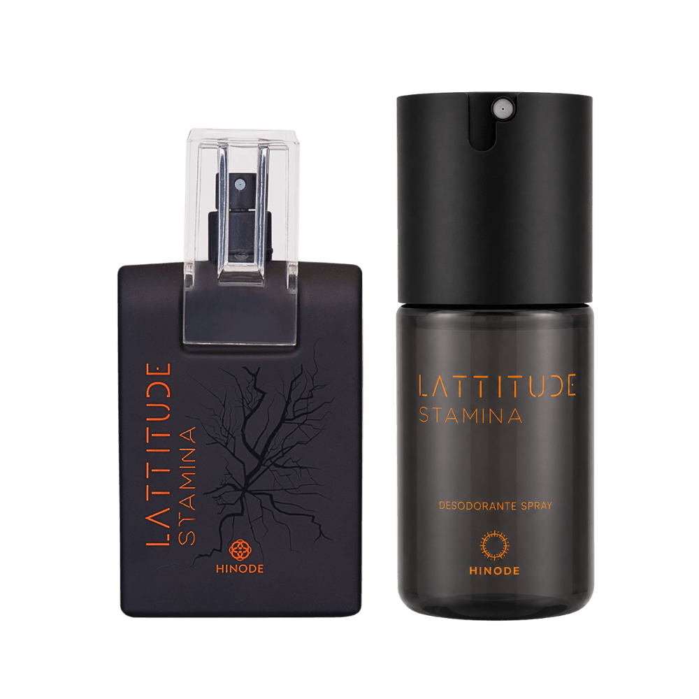 Kit Lattitude Stamina Deo Colônia + Deo Spray Kit Lattitude Stamina Colônia e Desodorante Corporal