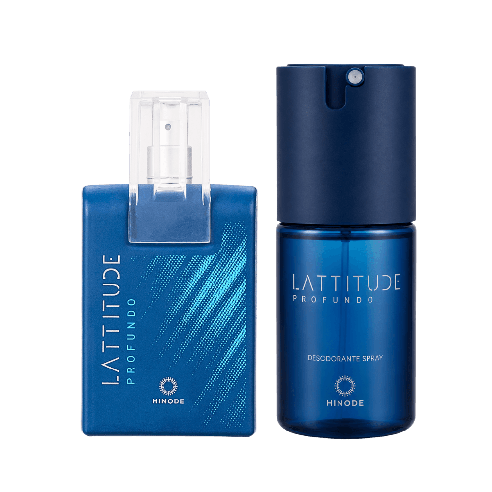 Kit Lattitude Profundo Deo Colônia + Deo Spray