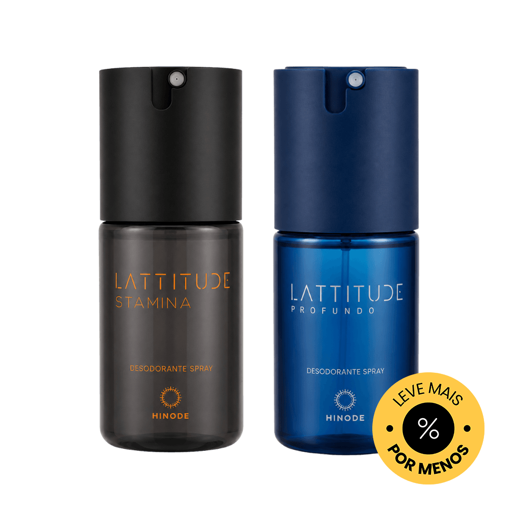 Kit 2 Lattitude Desodorante Spray Masculino