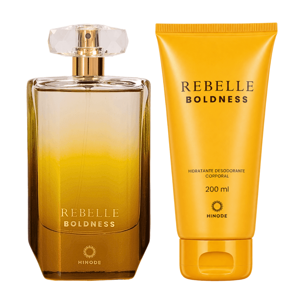 Kit Rebelle Boldness Deo Colônia + Hidratante Corporal