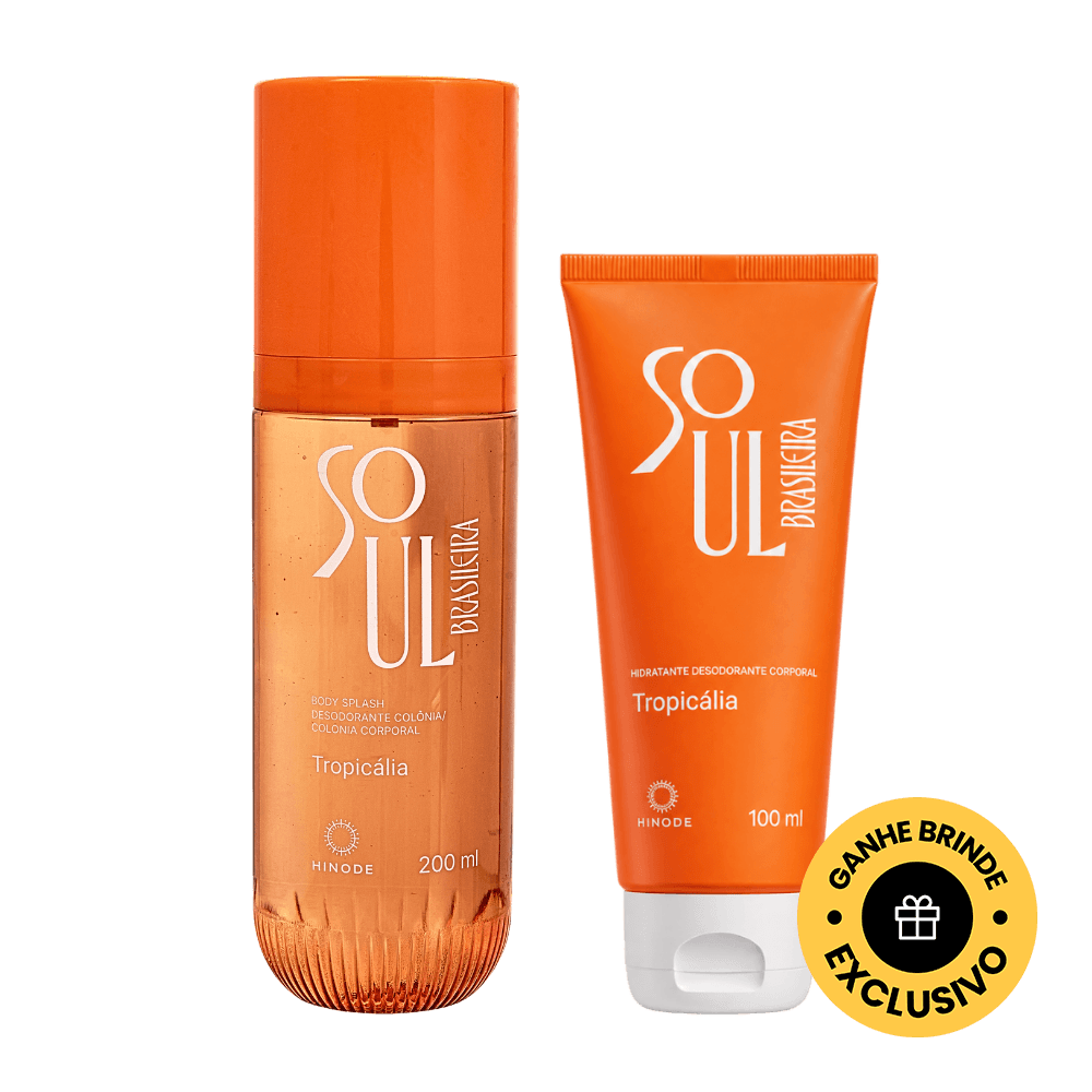 Kit Body Splash Tropicália + Hidratante Corporal Tropicália 100ml