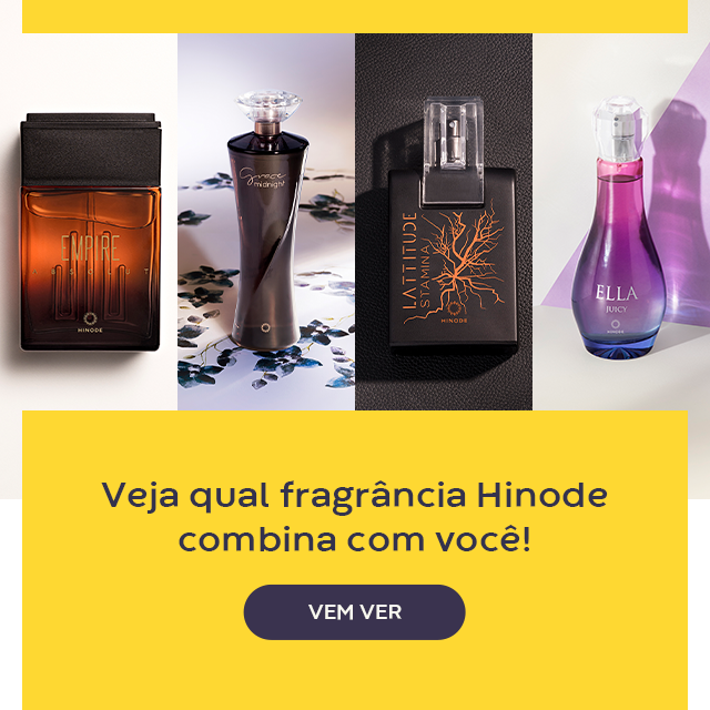 Perfumes Hinode Várias Fragrâncias Escolha a Sua Super Promoção