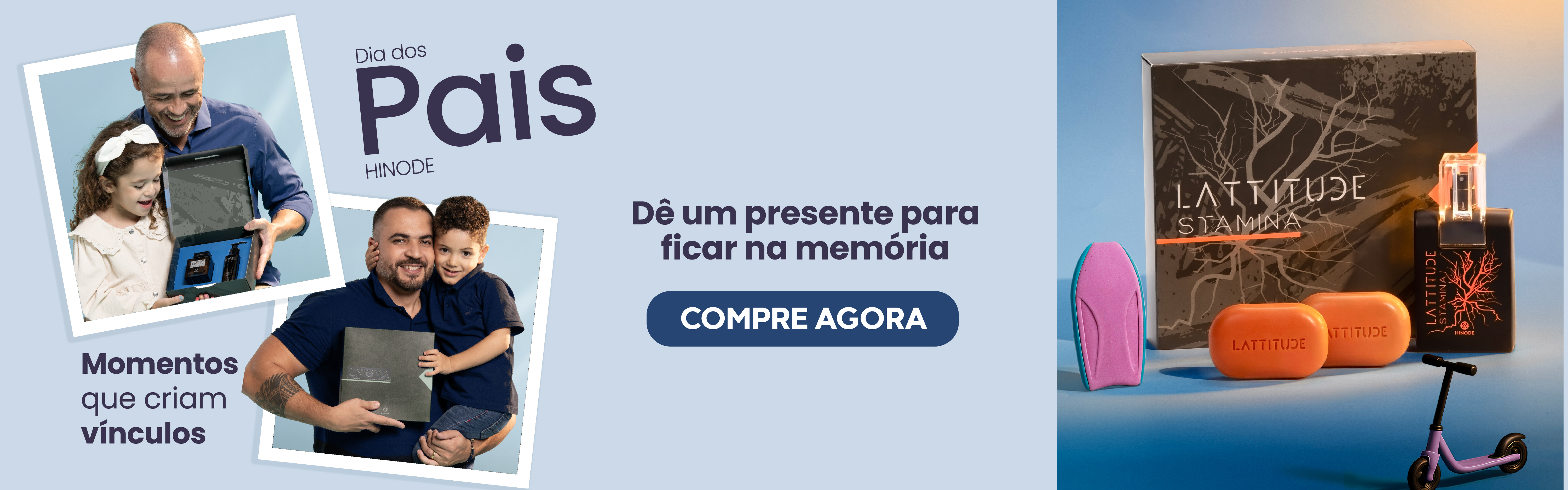 Presentes dia dos Pais Hinode